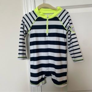 Baby Gap Swim 18-24 Months Navy and Green